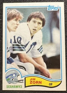 1982 TOPPS JIM ZORN (SEAHAWKS) #255 NM - Picture 1 of 2