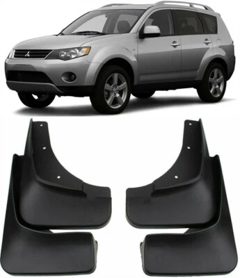 Protectores contra salpicaduras originales guardabarros para Mitsubishi Outlander 2007-2009 3,0 L LS XLS Foto 1 de 4