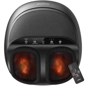 RENPHO Foot Massager Heat Shiatsu Foot Massage Machine Deep Knead FM-059R - Picture 1 of 17