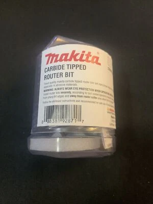Broca de enrutador con punta de carburo Makita 1” esquina redondeo 2 pasillos 1/2 vástago 733329-A Foto 1 de 3