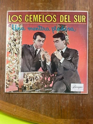 Los Gemelos Del Sur – Una Mentira Piadosa LP Vinyl 1968 Borinquen - Image 1 of 4