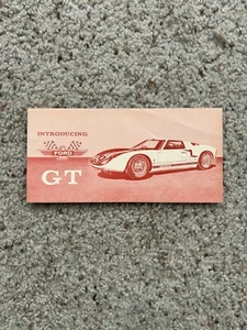 1960s Ford GT40 mark-III 2nd known piece of street models folder. - Picture 1 of 3