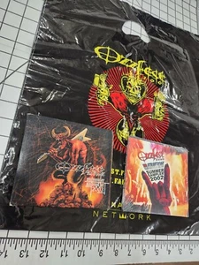 Cd Ozzy Ozzfest 2002 2003 Summer Sampler 2007 merchandise bag osbourne rare ltd - Picture 1 of 7