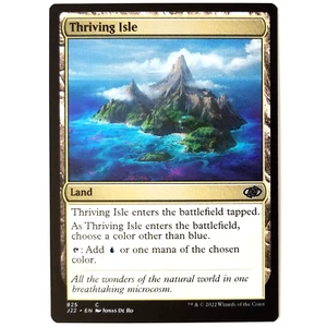 Juego x4 Thriving Isle J22 MTG M/NM Common Land (825) TCG CCG - Imagen 1 de 3