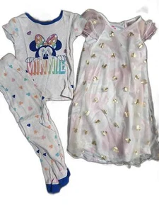 Disney Minnie Mouse Pajama Set for Girls Size 5T - Picture 1 of 1