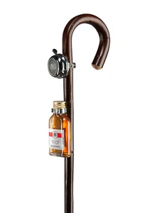 Gehstock Wanderstock "Vatertag" mit Glocke und Schnaps made in Germany - Bild 1 von 1