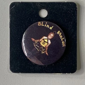 Vintage Jalousie Melonenstift Rückknopf 90er Jahre Rock Alternative Circle - Bild 1 von 2