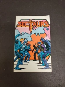 1984 Sectaurs MINI FUMETTO Zak Warriors of Symbion Coleco Vintage Originale - Foto 1 di 19