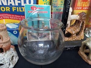 Vintage Rare Antique Aquarium Rexall Drug Store Advertising Giveaway Fishbowl 