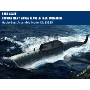 Kits modelo submarino de ataque clase Akula HobbyBoss 83525 1/350 marina rusa SSN - Imagen 1 de 8