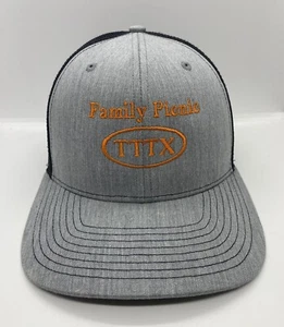 TTTX Toyotetsu Texas Family Picnic 2019 Cap Hat Adult Snapback Gray Black Poly - Picture 1 of 7