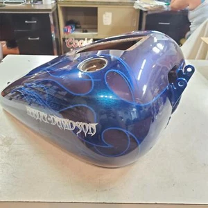 Harley Concord Purple FXD Dyna Wide Super Fatbob Custom Glide Fuel Tank 61586-04 - Picture 1 of 11