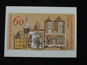 1200 years city of Osnabruck maximum card Germany 1980 - Picture 1 of 1