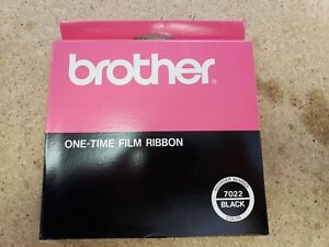 BROTHER One Time BLACK Cassette RIBBON Black 7022 NOS Made in Japan