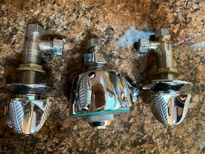 Vintage Sherle Bathroom Shower Faucet Set - Picture 1 of 12