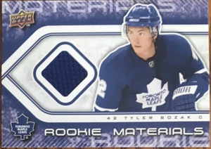 2009-10 Upper Deck Rookie Materials Tyler Bozak #RM-TB Toronto Maple Leafs - Picture 1 of 2