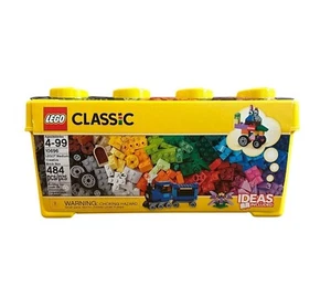 LEGO Classic 10696 Medium Creative Brick Box 484 Piece Set Brand New Sealed - Picture 1 of 5