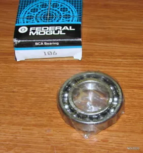 NEW Transfer Case Output Shaft Bearing Federal Mogul 106 (J1388 DS1252 B2) - Picture 1 of 1