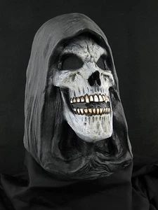 Máscara Parca Halloween Horror Haunt Máscara Látex Utilería, NUEVO - Imagen 1 de 5