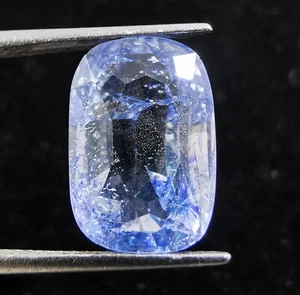 8.40 Ct Certified Natural Blue Sapphires Sri Lanka Cushion Shape Loose Gemstones - Picture 1 of 5