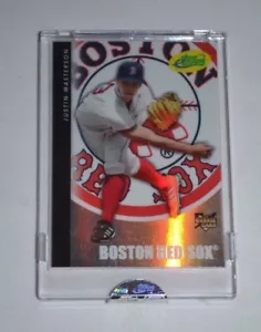 ETOPPS - RC 2008. JUSTIN MASTERSON BOSTON RED SOX NUMBERED 999 CARD - Bild 1 von 4