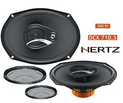 B-Ware HERTZ DCX 710.3 SET  3-Wege oval 7"x10" Koaxialsystem Lautsprecher 1 Paar - Bild 1 von 4