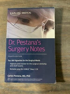 Kaplan Test Prep Ser.: Dr. Pestana's Surgery Notes : Top 180 Vignettes for... - Picture 1 of 2