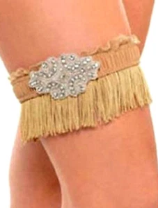 Accesorio de Disfraz con Flecos Estrás Rugiente Años 20 - Imagen 1 de 3