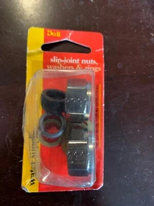 SLIP-JOINT NUTS, WASHERS, RINGS for 1/2" or 7/16" connections Do It H411600 - Picture 1 of 5