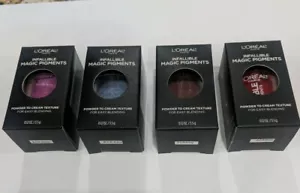 L'Oréal Infallible Magic Pigments Assorted Lot Of 4 - Picture 1 of 2