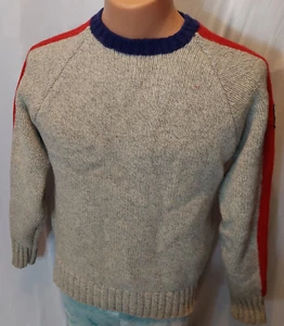Maglione vintage anni 90 POLO RALPH LAUREN sci 100% lana stemma logo taglia M - Foto 1 di 9