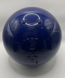 Wii Nintendo Bowling Ball Blue with Locking Wrist Strap Accessory - Picture 1 of 6
