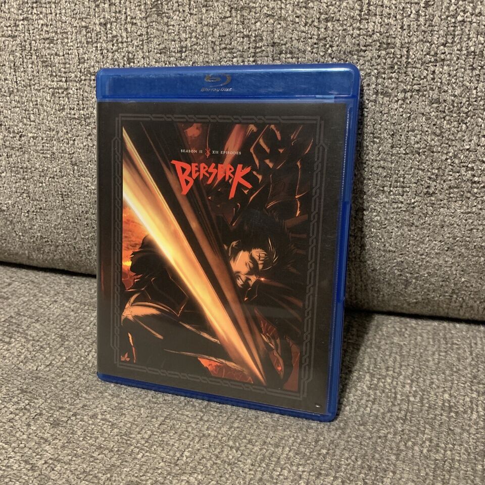 Berserk: Season Two 2 (Blu-ray/DVD, 2018, 4-Disc Set) anime