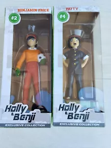 2 HOLLY E BENJI ACTION FIGURES: nr.2 BENJAMIN PRICE nr. 4 PATTY exclusive colect - Foto 1 di 6