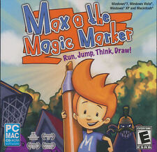 MAX AND THE MAGIC MARKER Run Jump Think Draw PC/MAC NEW