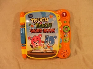 Vtech Touch and Teach Word Book Learning Tested Works - Picture 1 of 8