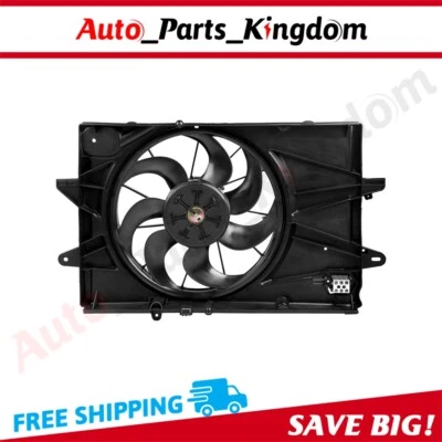 Conjunto de ventilador de refrigeración del radiador para Chevrolet Equinox GMC Terrain 2010 2011-2017 Foto 1 de 4