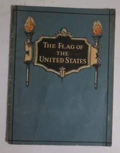 Folleto vintage de la bandera de los Estados Unidos por John Hancock Life Insuranc 1927 - Imagen 1 de 7