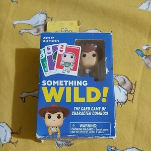 Funko Games Disney Toy Story Qualcosa Wild Card Gioco Woody Mini Pop Nuovo - Foto 1 di 3