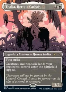 Thalia, Heretic Cathar BORDERLESS - 2016 - Secret Lair 30th Anniversary MTG - Picture 1 of 1