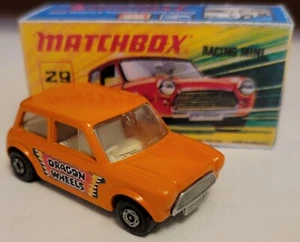 Matchbox Superfast 29 Racing Mini 1970 Custom/Crafted box - Picture 1 of 6