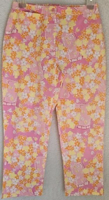 Pantalones capri Lilly Pulitzer para mujer talla 4 multicolor Firefly NUEVO Foto 1 de 4