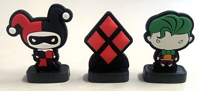 Figuras Herostix exclusivas de Harley Quinn, The Joker y Symbol Circle K de DC Comics Foto 1 de 4