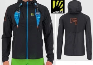 KARPOS lavaredo trail run rain jacket pockets waterproof vents ultralight men L - Picture 1 of 15