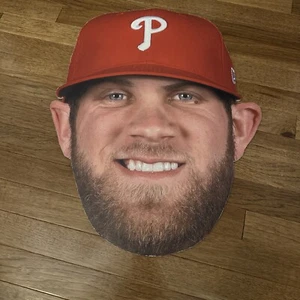 Bryce Harper FAT HEAD BIG FACE CUT OUT FOAM/CARDBOARD 23” - Picture 1 of 2
