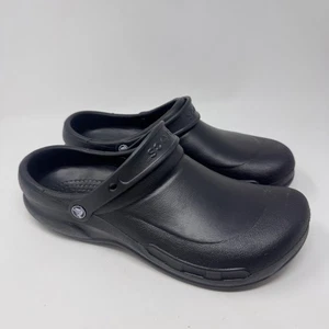 Crocs Bistro Black Clogs Men's Size 13 - Picture 1 of 8