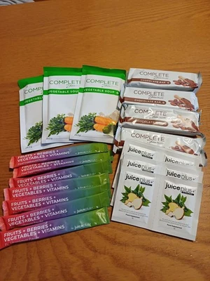 JUICEPLUS KIT DIMAGRANTE PROVA GLUCOMANNANO Superfood PASTO SOSTITUTIVO ZUPPA  - Immagine 1 di 4