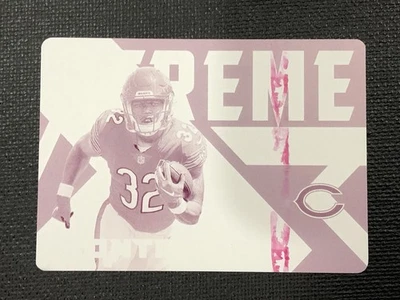 2019 Panini XR Football DAVID MONTGOMERY Xtreme Rookies Printing Plate 1/1 RC - Image 1 of 2
