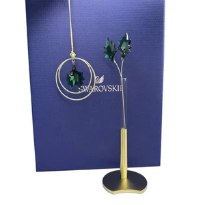 Swarovski Garden Tales Holly Leaves Set - Picture 1 of 8