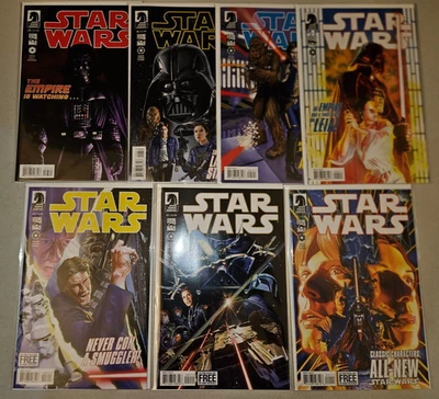 Star Wars #1-7 (Complete) From the 2013 Dark Horse 1-20 Series 1 2 3 4 5 6 7* - Image 1 of 4